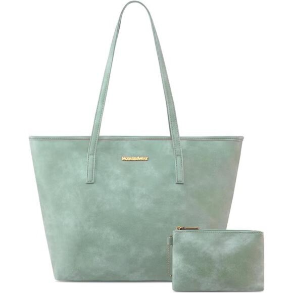 Tote Bags Vegan Leather Purses and Handbags for Women Green - Picture 1 of 6